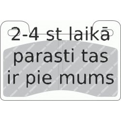 Bremžu uzliku kompl., Disku bremzes FERODO FDB461