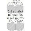 Bremžu uzliku kompl., Disku bremzes FERODO FDB455