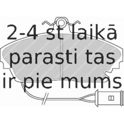 Bremžu uzliku kompl., Disku bremzes FERODO FDB445