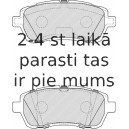 Bremžu uzliku kompl., Disku bremzes FERODO FDB4179