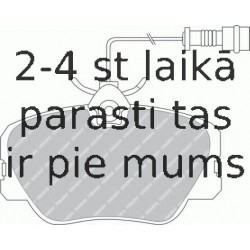 Bremžu uzliku kompl., Disku bremzes FERODO FDB415