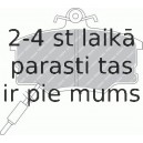 Bremžu uzliku kompl., Disku bremzes FERODO FDB410