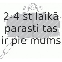 Bremžu uzliku kompl., Disku bremzes FERODO FDB410