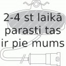 Bremžu uzliku kompl., Disku bremzes FERODO FDB408