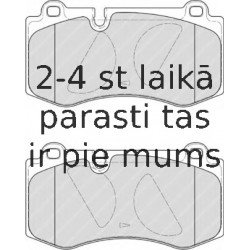 Bremžu uzliku kompl., Disku bremzes FERODO FDB4055