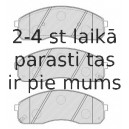 Bremžu uzliku kompl., Disku bremzes FERODO FDB1990