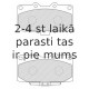 Bremžu uzliku kompl., Disku bremzes FERODO FDB1982