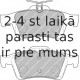 Bremžu uzliku kompl., Disku bremzes FERODO FDB1931