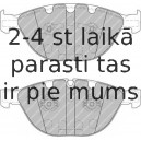 Bremžu uzliku kompl., Disku bremzes FERODO FDB1883