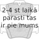 Bremžu uzliku kompl., Disku bremzes FERODO FDB1831