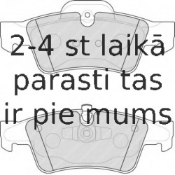 Bremžu uzliku kompl., Disku bremzes FERODO FDB1831
