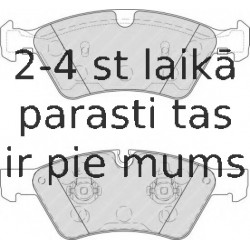 Bremžu uzliku kompl., Disku bremzes FERODO FDB1830