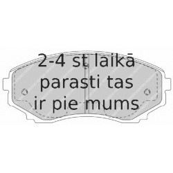 Bremžu uzliku kompl., Disku bremzes FERODO FDB1757