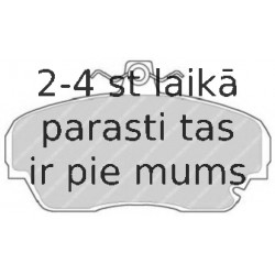 Bremžu uzliku kompl., Disku bremzes FERODO FDB1741