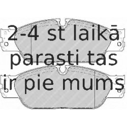 Bremžu uzliku kompl., Disku bremzes FERODO FDB1711