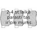 Bremžu uzliku kompl., Disku bremzes FERODO FDB1679