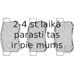 Bremžu uzliku kompl., Disku bremzes FERODO FDB1679