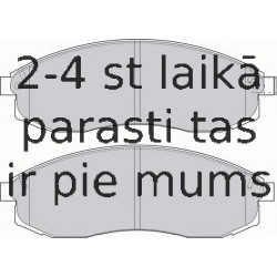 Bremžu uzliku kompl., Disku bremzes FERODO FDB1646