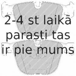 Bremžu uzliku kompl., Disku bremzes FERODO FDB1672