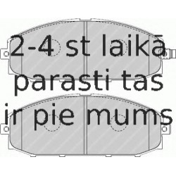 Bremžu uzliku kompl., Disku bremzes FERODO FDB1577