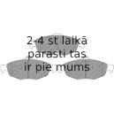 Bremžu uzliku kompl., Disku bremzes FERODO FDB1550