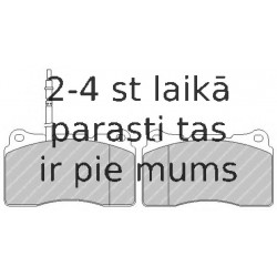 Bremžu uzliku kompl., Disku bremzes FERODO FDB1545