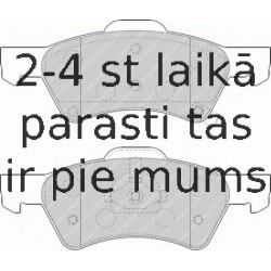 Bremžu uzliku kompl., Disku bremzes FERODO FDB1510