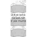 Bremžu uzliku kompl., Disku bremzes FERODO FDB1508