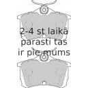 Bremžu uzliku kompl., Disku bremzes FERODO FDB1506