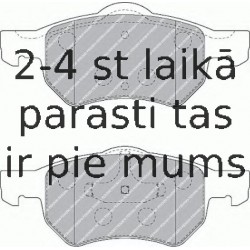 Bremžu uzliku kompl., Disku bremzes FERODO FDB1474