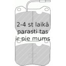 Bremžu uzliku kompl., Disku bremzes FERODO FDB142