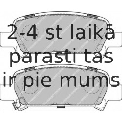Bremžu uzliku kompl., Disku bremzes FERODO FDB1333