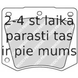 Bremžu uzliku kompl., Disku bremzes FERODO FDB1284