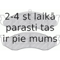 Bremžu uzliku kompl., Disku bremzes FERODO FDB1267