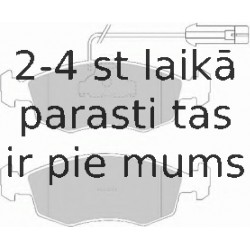 Bremžu uzliku kompl., Disku bremzes FERODO FDB1121