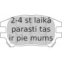 Bremžu uzliku kompl., Disku bremzes FERODO FDB1697