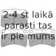 Bremžu uzliku kompl., Disku bremzes FERODO FDB1700