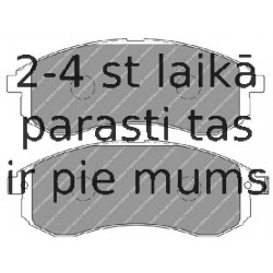 Bremžu uzliku kompl., Disku bremzes FERODO FDB1702