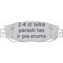 Bremžu uzliku kompl., Disku bremzes FERODO FDB1703