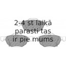 Bremžu uzliku kompl., Disku bremzes FERODO FDB1704