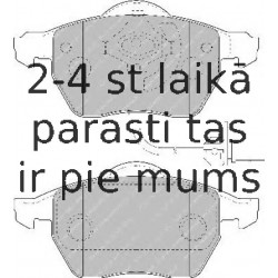 Bremžu uzliku kompl., Disku bremzes FERODO FDB1717