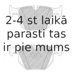 Bremžu uzliku kompl., Disku bremzes FERODO FDB1748