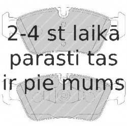 Bremžu uzliku kompl., Disku bremzes FERODO FDB1751