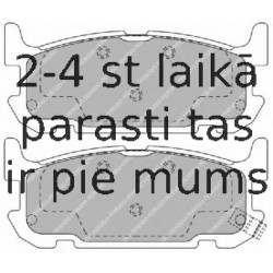 Bremžu uzliku kompl., Disku bremzes FERODO FDB1755