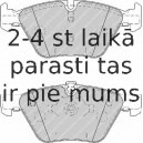 Bremžu uzliku kompl., Disku bremzes FERODO FDB1773