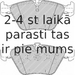 Bremžu uzliku kompl., Disku bremzes FERODO FDB1773