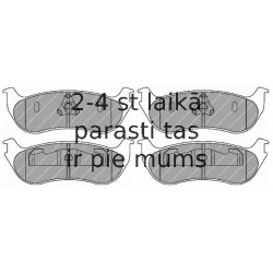 Bremžu uzliku kompl., Disku bremzes FERODO FDB1793