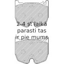 Bremžu uzliku kompl., Disku bremzes FERODO FDB1810