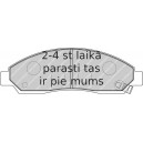 Bremžu uzliku kompl., Disku bremzes FERODO FDB1816