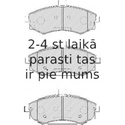 Bremžu uzliku kompl., Disku bremzes FERODO FDB1840